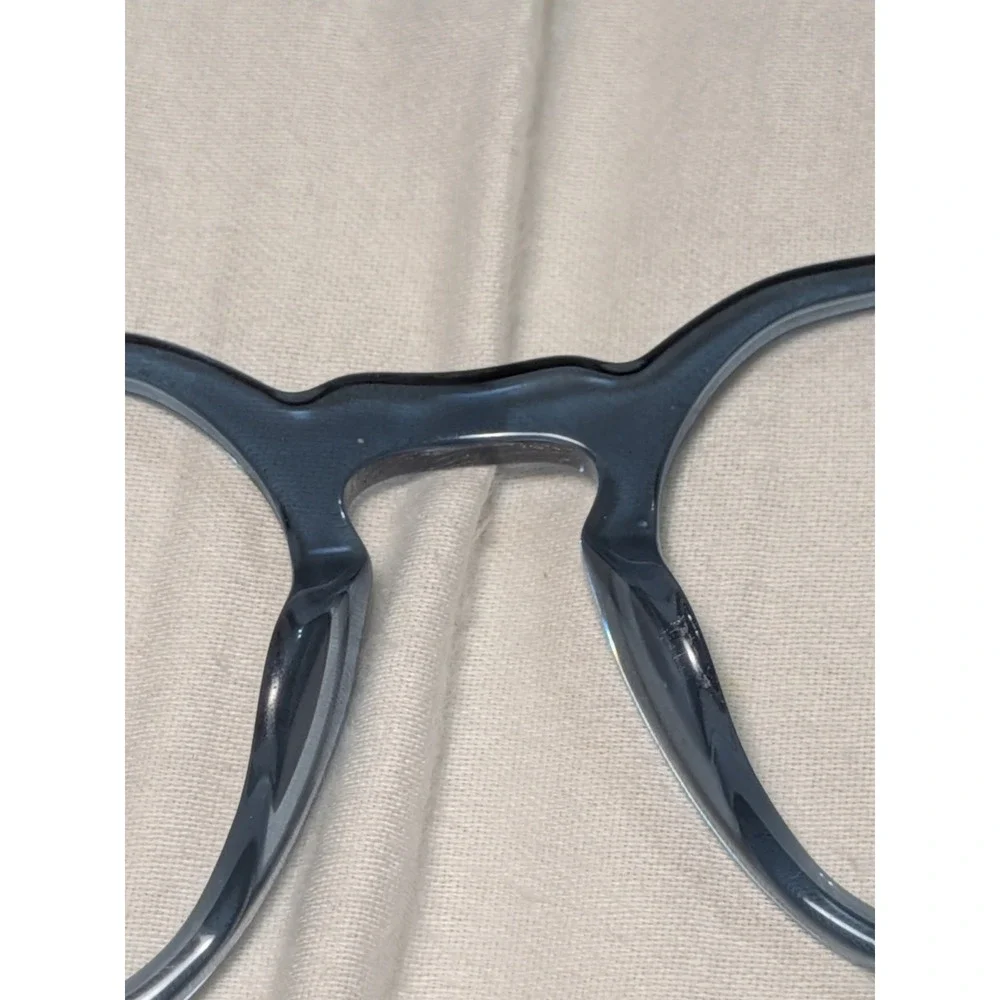 Warby Parker Tobias M757 51-21-145 Blue Translucent Frames